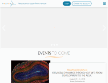 Tablet Screenshot of neurex.org